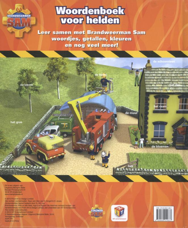 Achterkant van Woordenboek voor helden