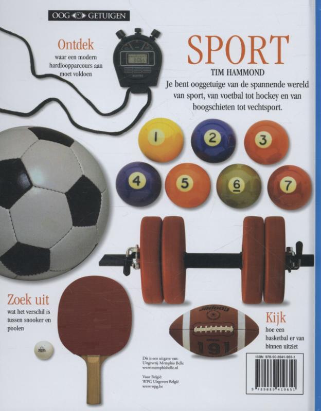 Achterkant van Sport