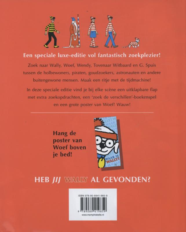 Achterkant van Waar is Wally nu weer?