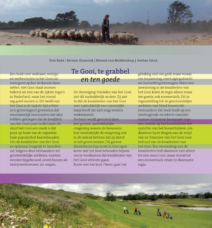 Achterkant van Te gooi, te grabbel