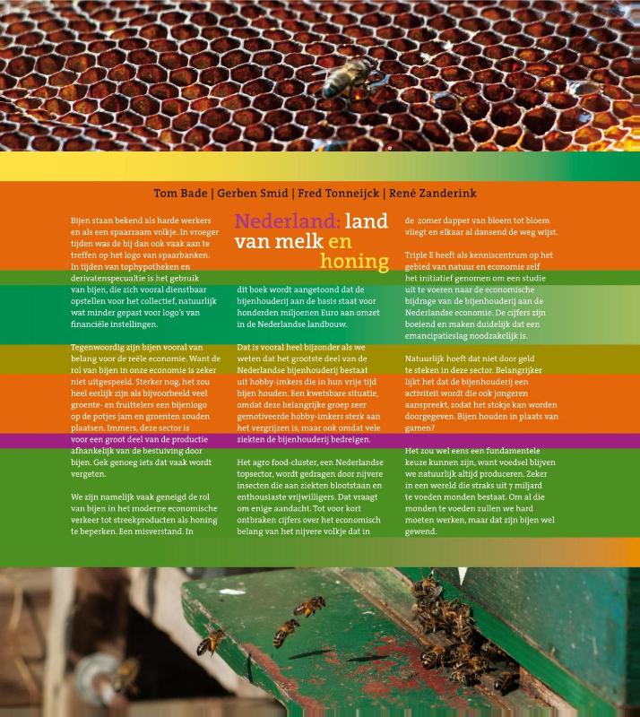 Achterkant van Nederland land van melk en honing