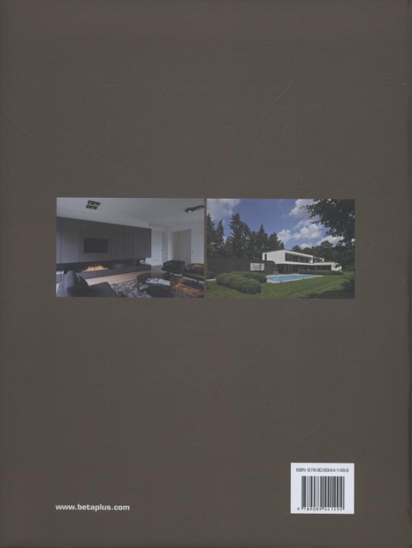 Achterkant van Contemporary living 2014-2015; Maisons contemporaines 2014-2015 - Eigentijds wonen 2014-2015