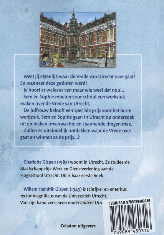 Achterkant van Gezocht: Vrede van Utrecht