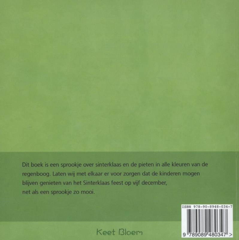 Achterkant van De wens van Sinterklaas komt uit