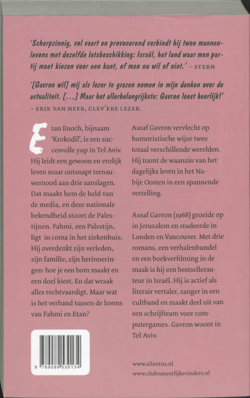 Achterkant van Krokodil van de aanslagen