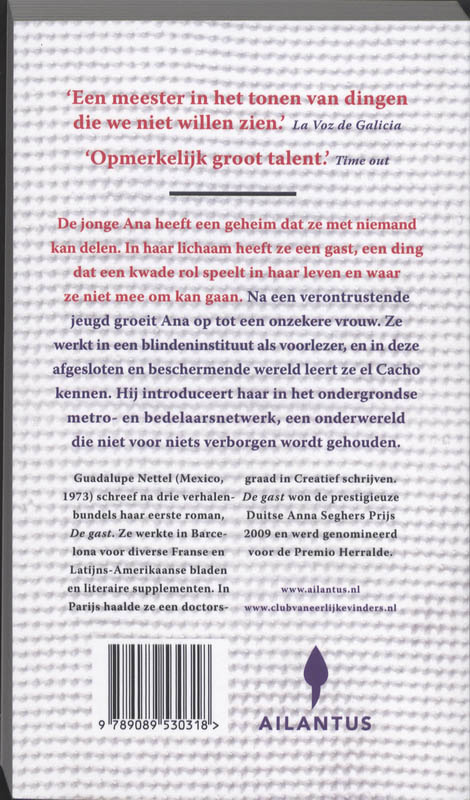 Achterkant van De gast