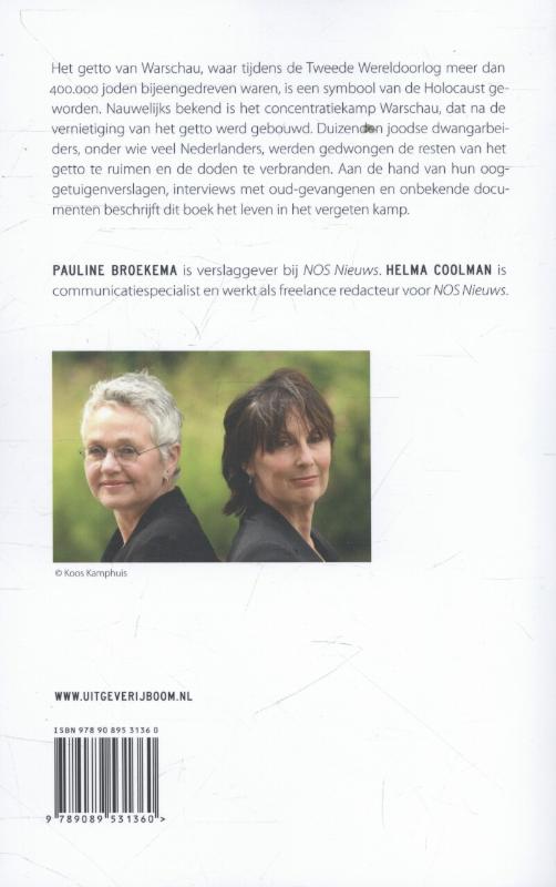 Achterkant van In het puin van het getto