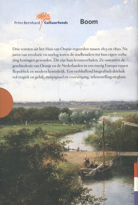 Achterkant van Koningsbiografieen