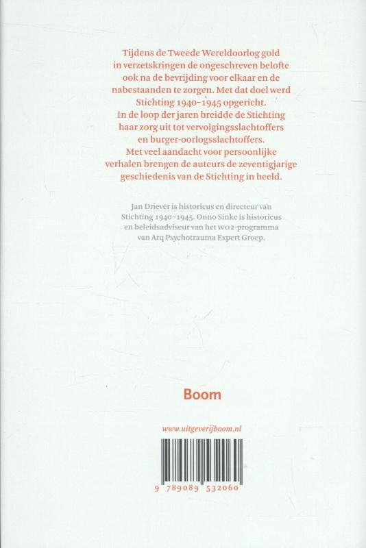 Achterkant van De onderlinge belofte