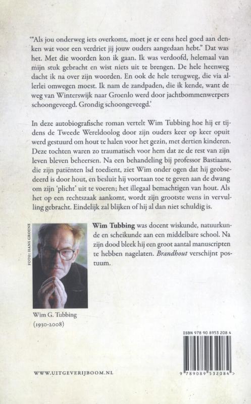Achterkant van Brandhout