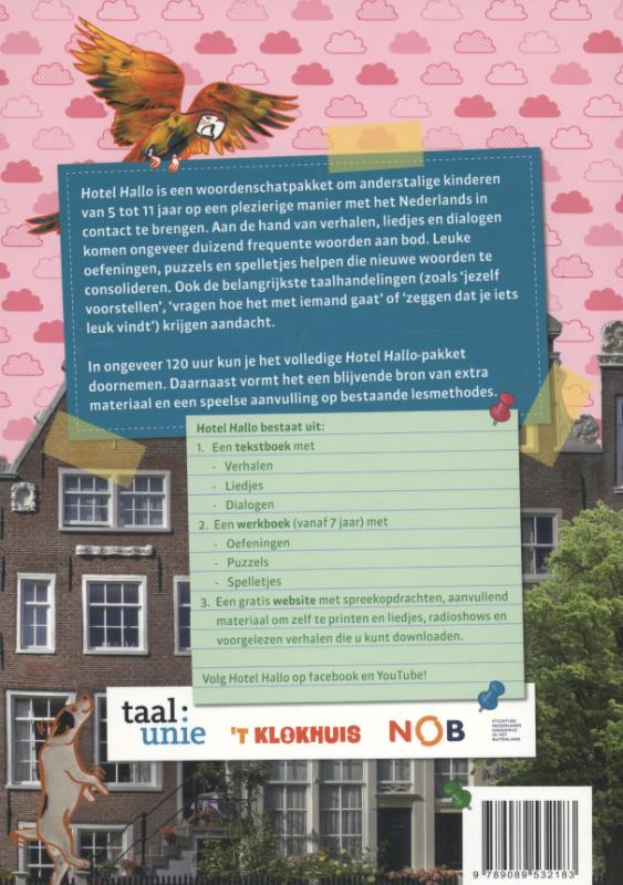 Achterkant van werkboek