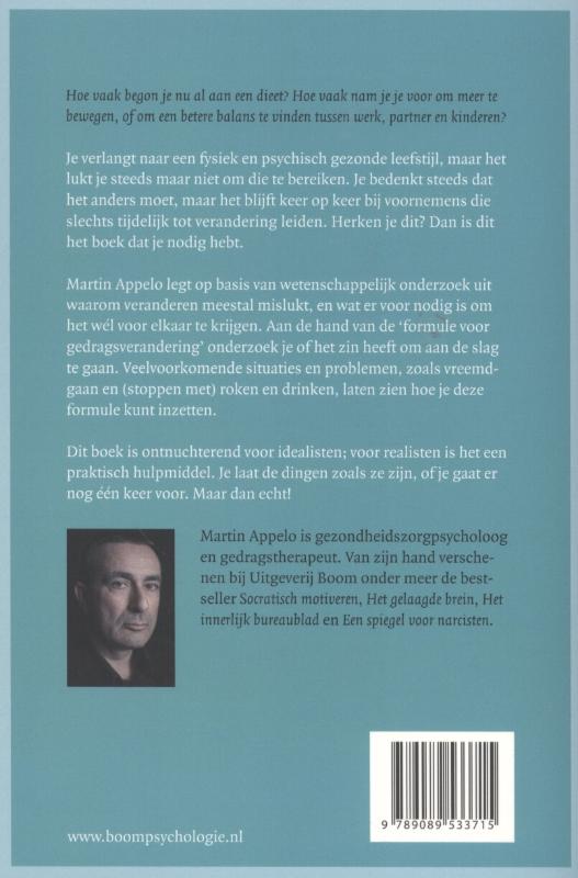 Achterkant van Waarom veranderen (meestal) mislukt