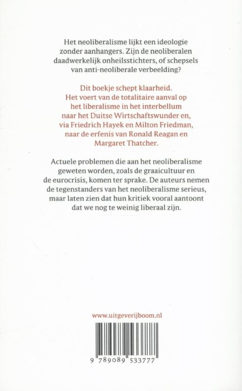 Achterkant van Neoliberalisme