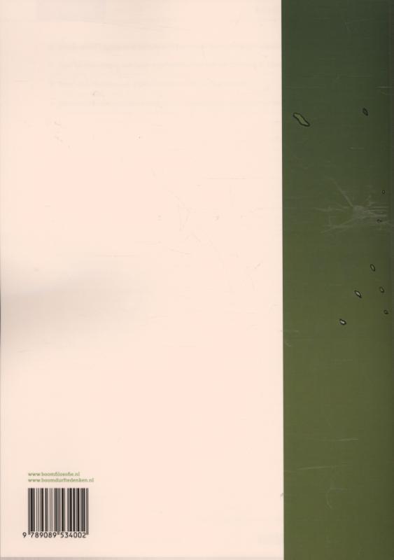 Achterkant van Werkboek
