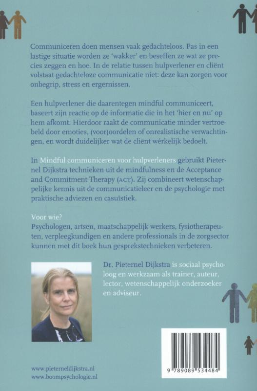 Achterkant van Mindful communiceren voor hulpverleners