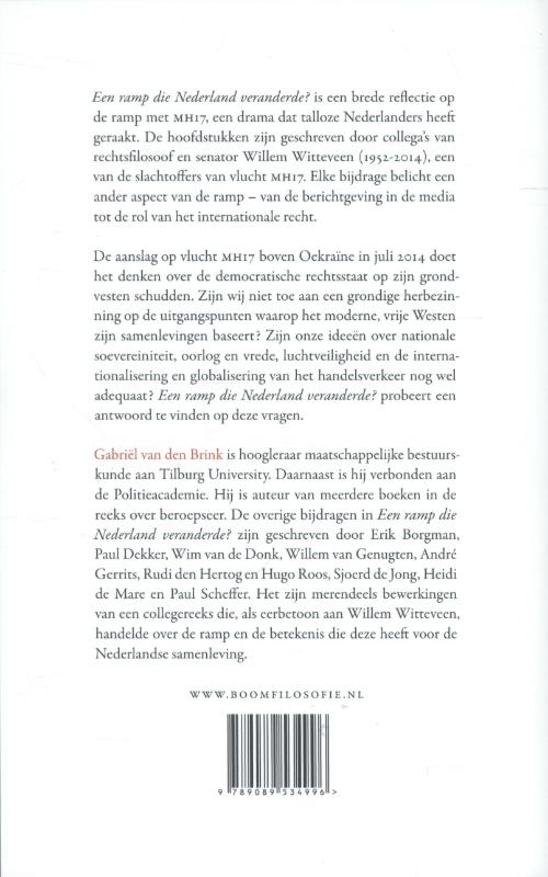 Achterkant van Een ramp die Nederland veranderde?