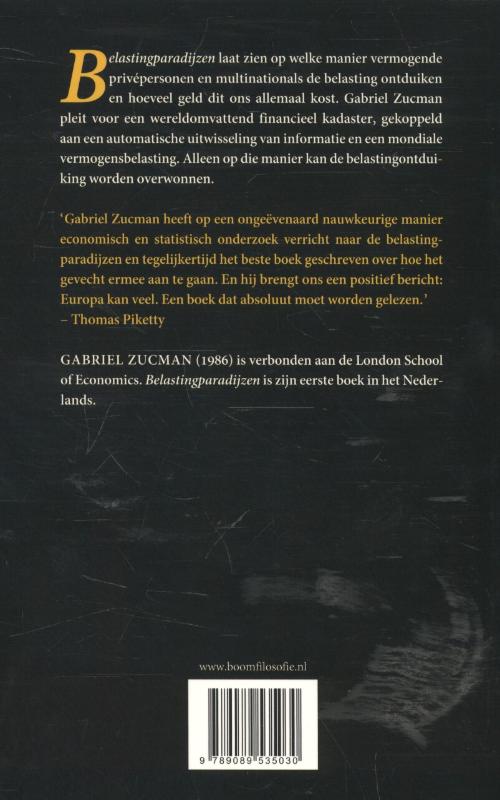 Achterkant van Belastingparadijzen