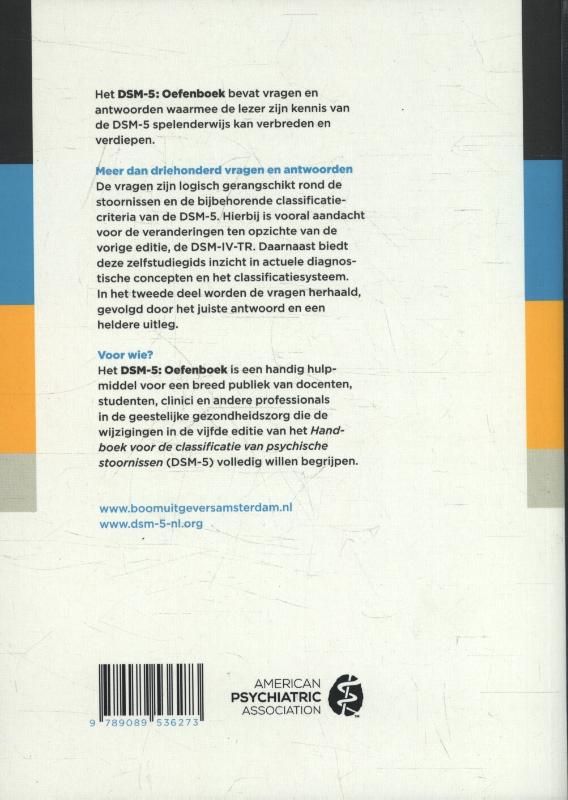 Achterkant van Oefenboek