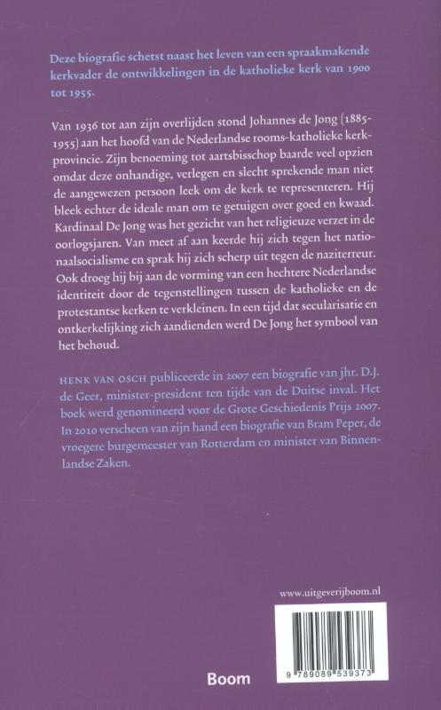 Achterkant van Kardinaal De Jong