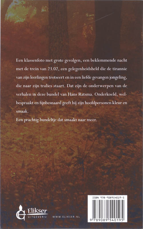 Achterkant van Verborgen wrok
