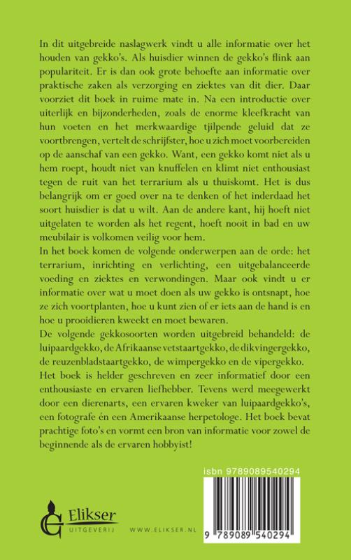 Achterkant van Fascinerende gekko's