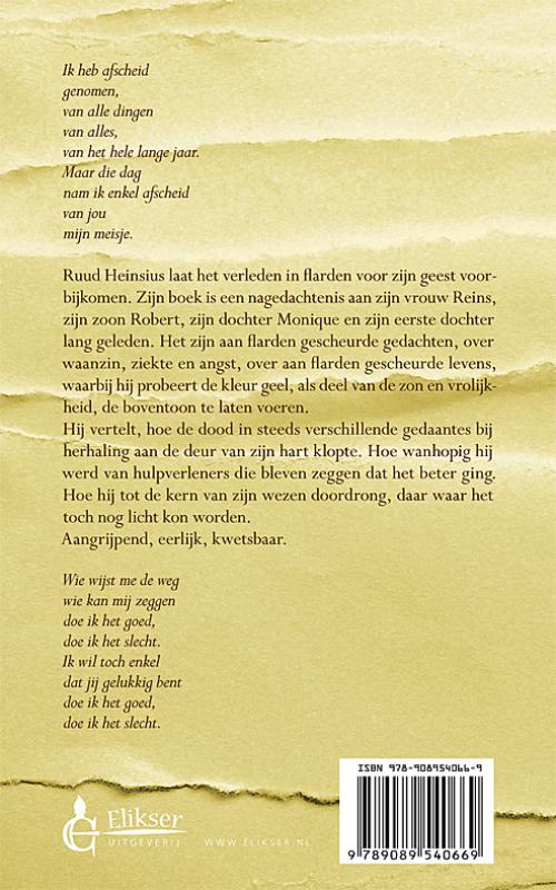 Achterkant van Flarden