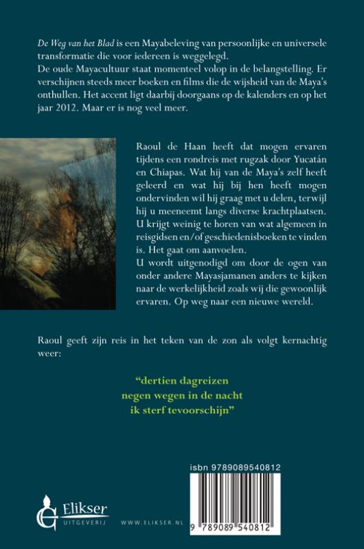 Achterkant van De weg van het blad