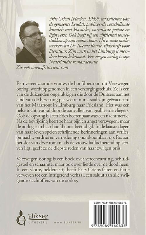 Achterkant van Verzwegen oorlog
