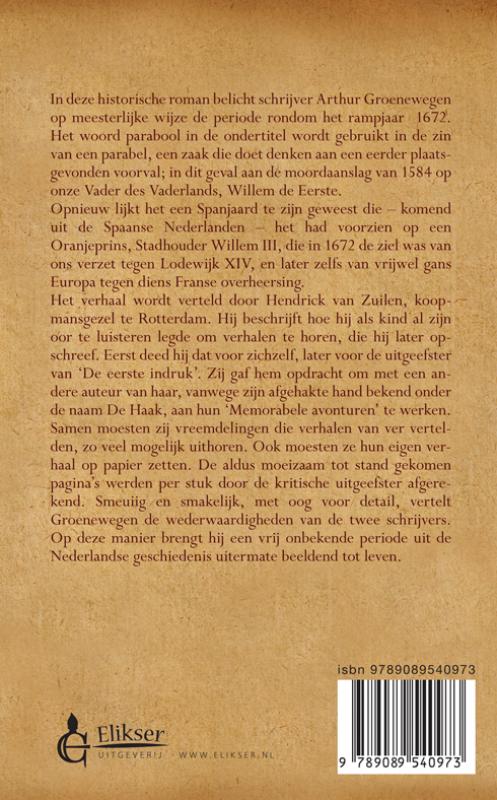 Achterkant van In het teken van Jozua