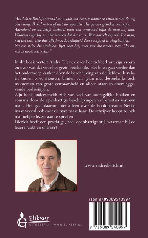 Achterkant van In ons vak is nooit iets zeker