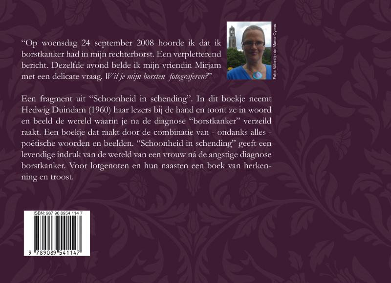 Achterkant van Schoonheid in schending