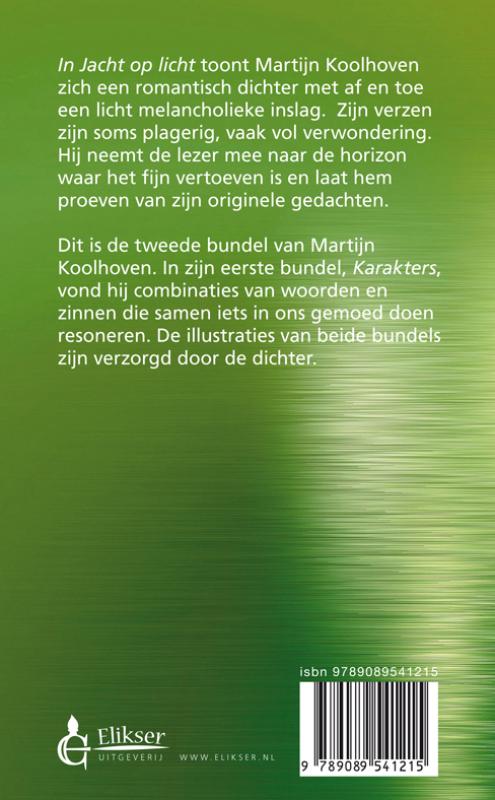 Achterkant van Jacht op licht