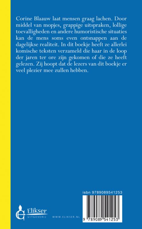 Achterkant van Grapjes, gehoord, gezien, gelezen en opgeschreven