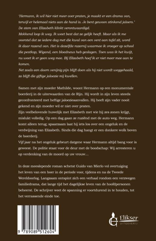 Achterkant van In de ban van de jaloezie