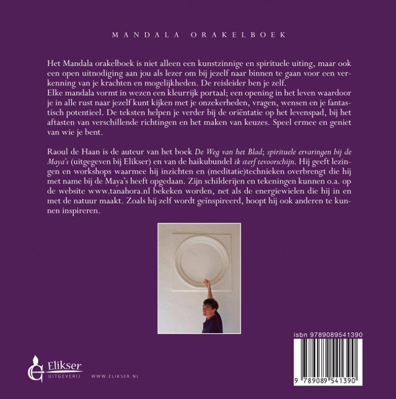 Achterkant van Mandala orakelboek