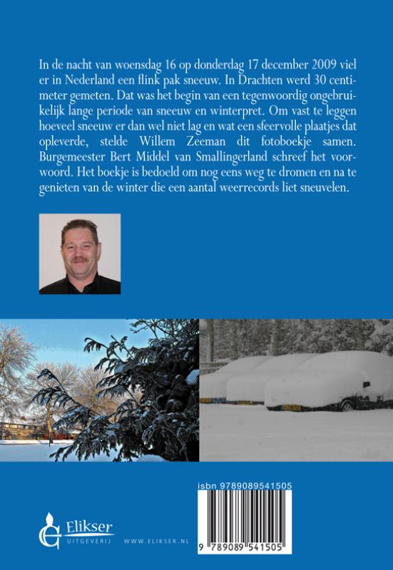Achterkant van Sneeuw in Smallingerland