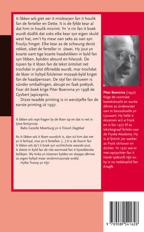 Achterkant van It libben sels