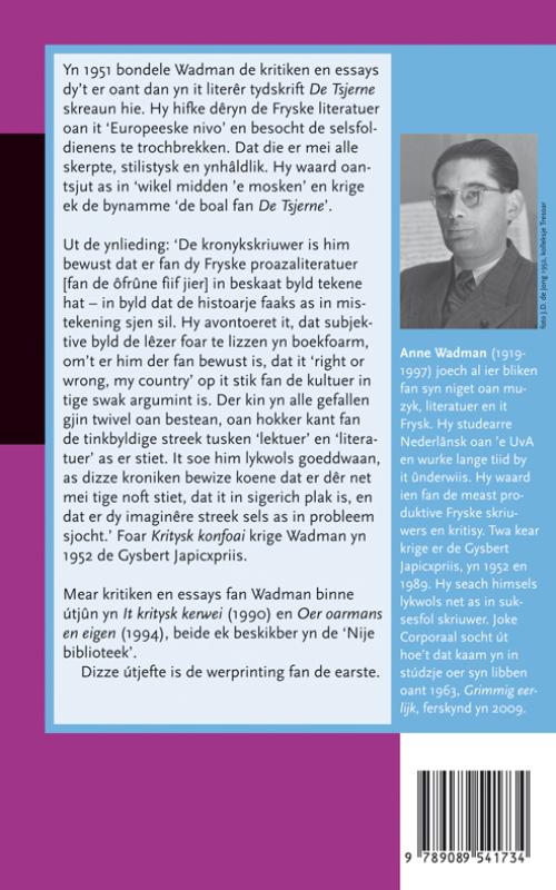 Achterkant van Kritysk konfoai