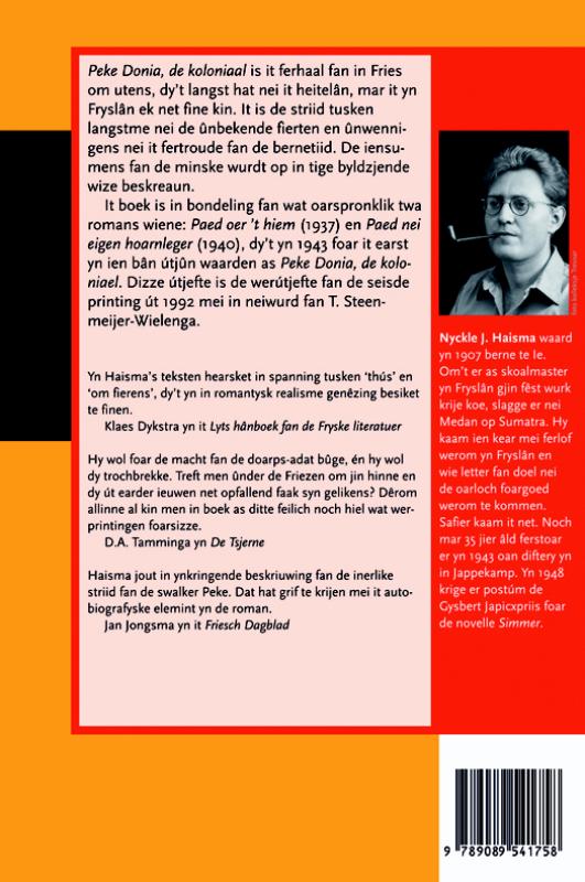 Achterkant van Peke Donia, de koloniaal