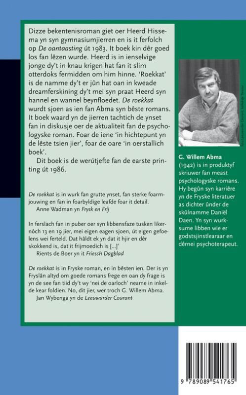 Achterkant van De roekkat