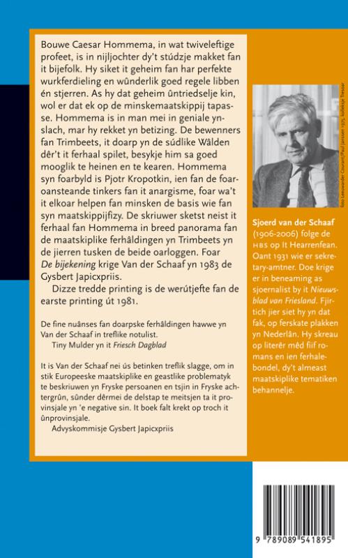 Achterkant van De bijekening