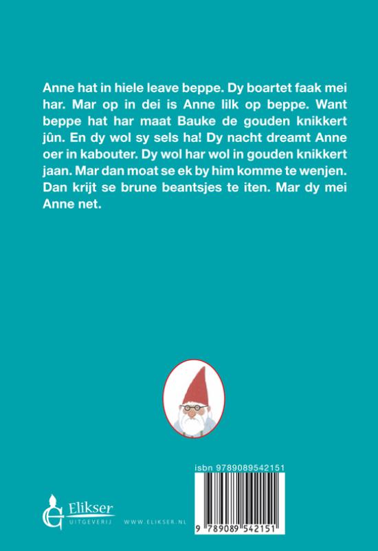 Achterkant van De gouden knikkert