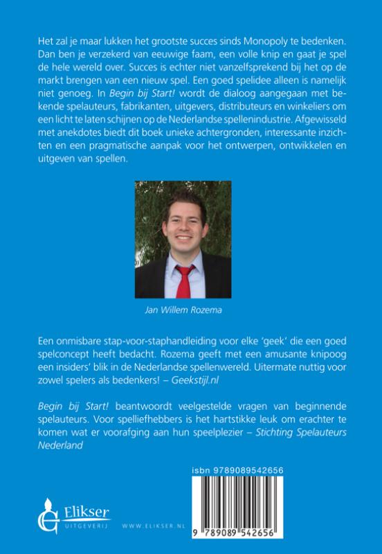 Achterkant van Begin bij Start!