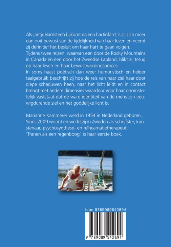Achterkant van Tranen als een regenboog