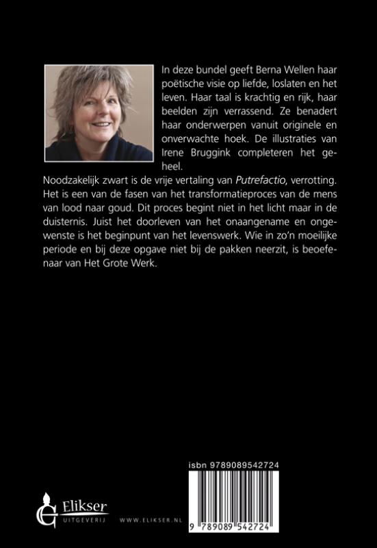 Achterkant van Noodzakelijk zwart
