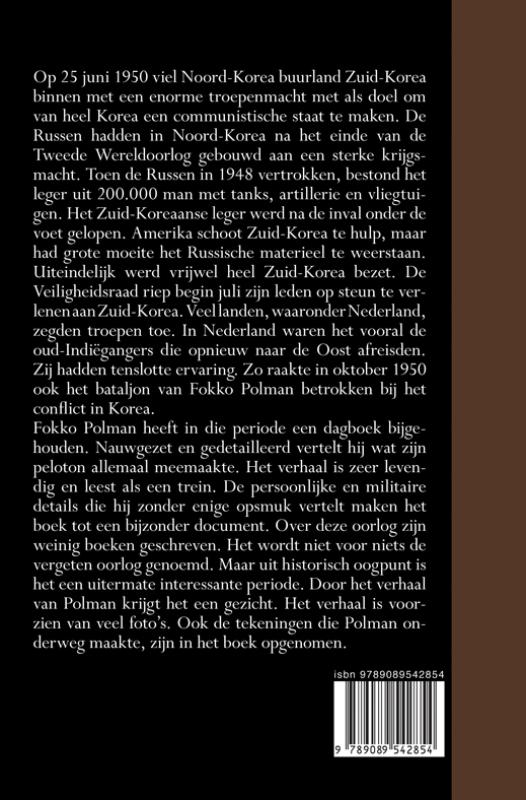 Achterkant van We liepen naast de vijand