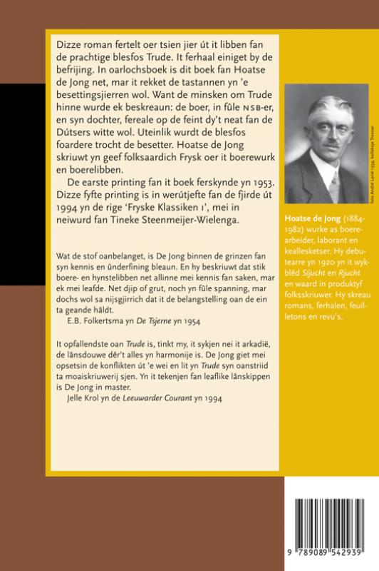 Achterkant van Trude