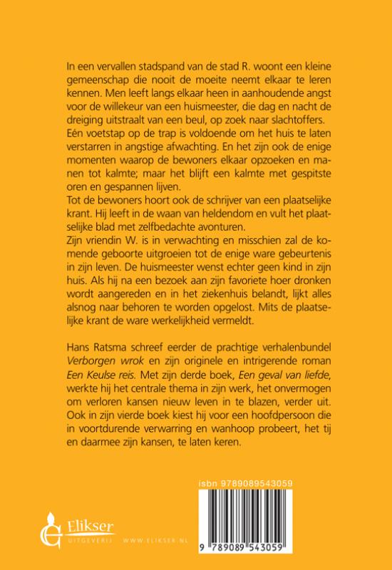 Achterkant van Een droomheld