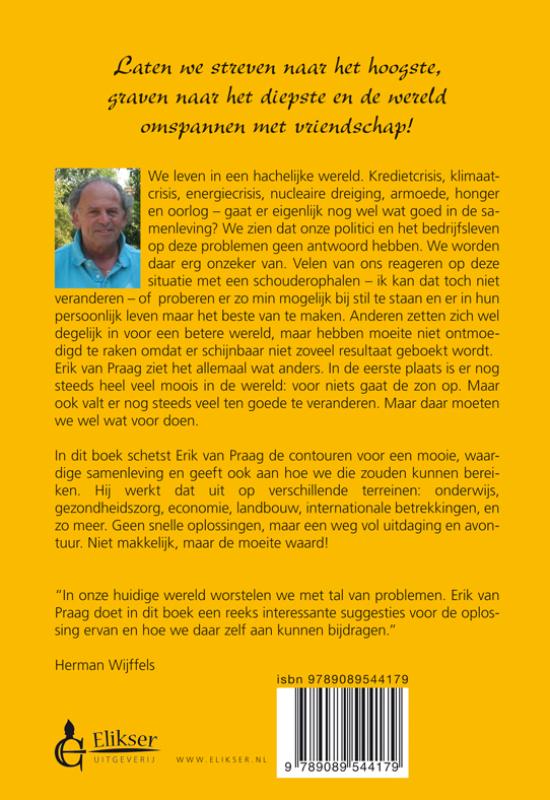 Achterkant van Voor niets gaat de zon op