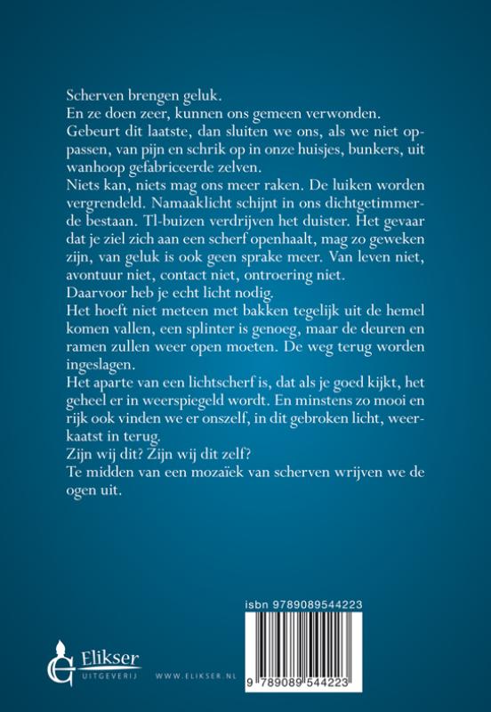 Achterkant van Lichtscherven